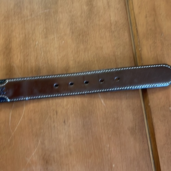 NOCONA NWOT Genuine Leather Western Belt Size 38 main image 4